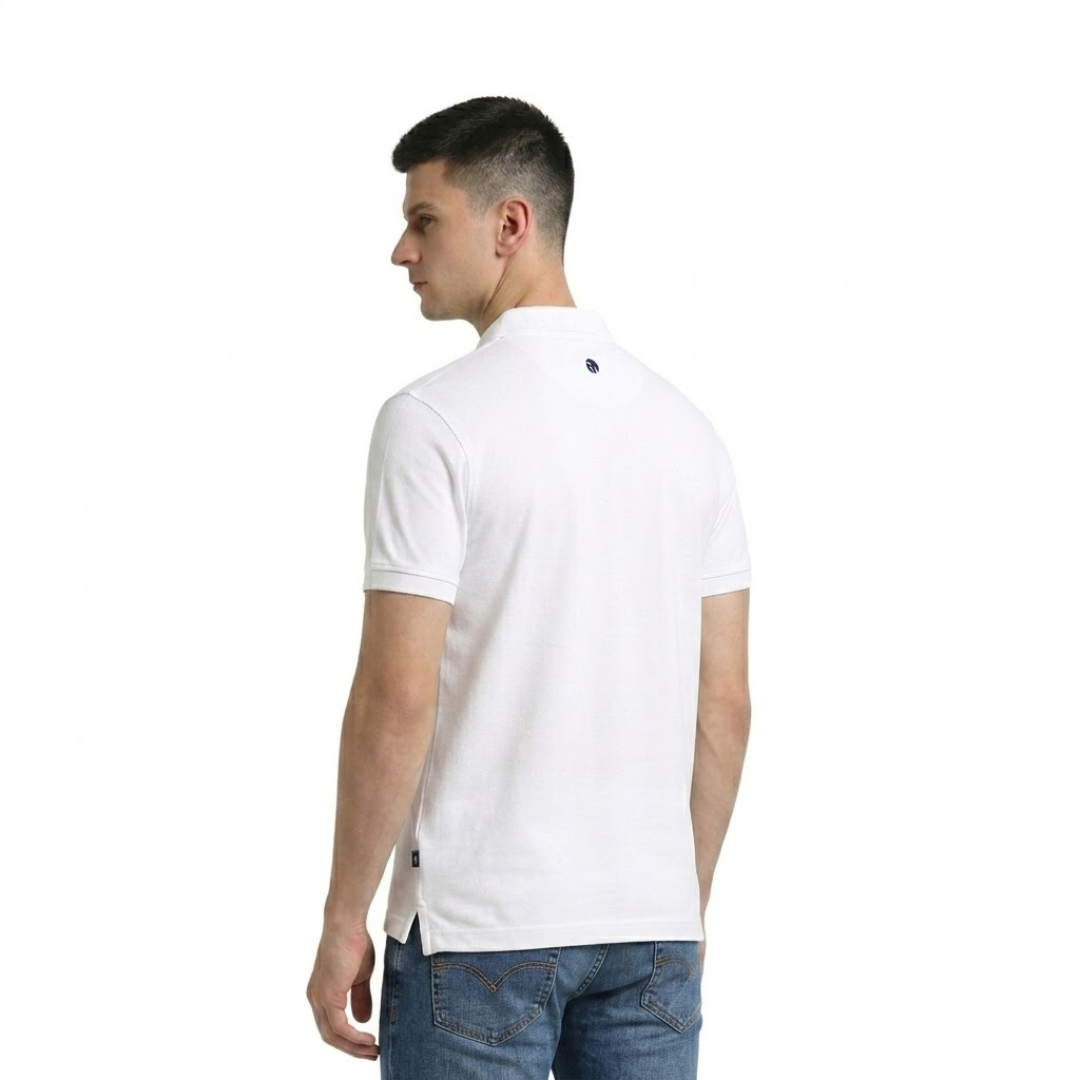 Turtle Hamilton Polo - White