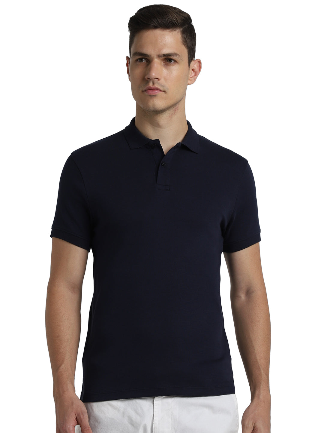 Jack&Jones - Interlock Polo - Navy Blue