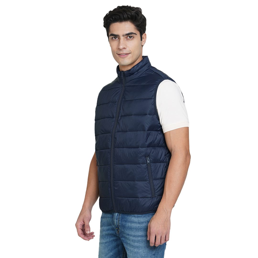 Jack&Jones - Ethan Sleeveless Puffer jacket - Navy Blue