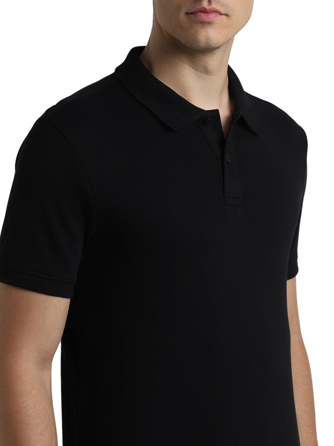 Jack&Jones - Interlock Polo - Black