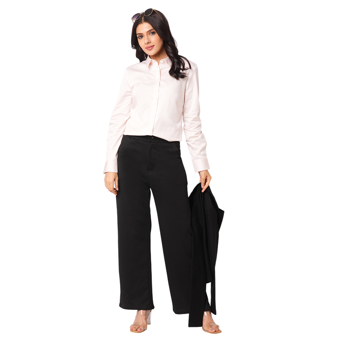 Vero Moda Carline Stretch Shirt - Barely Pink