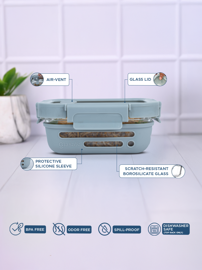 Glasafe Fresh Grip 370ml - Soothing Slate