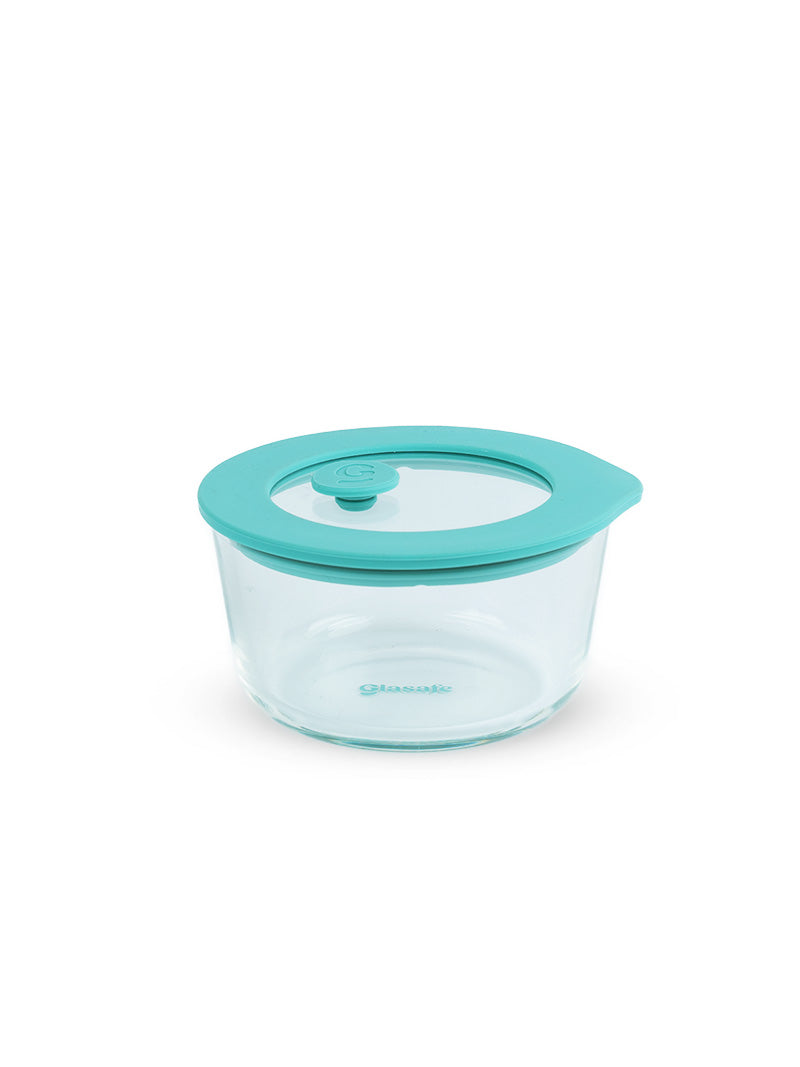 Microwave-Safe Borosilicate Glass Bowl with Lid – 250ml (Mellow Mist)