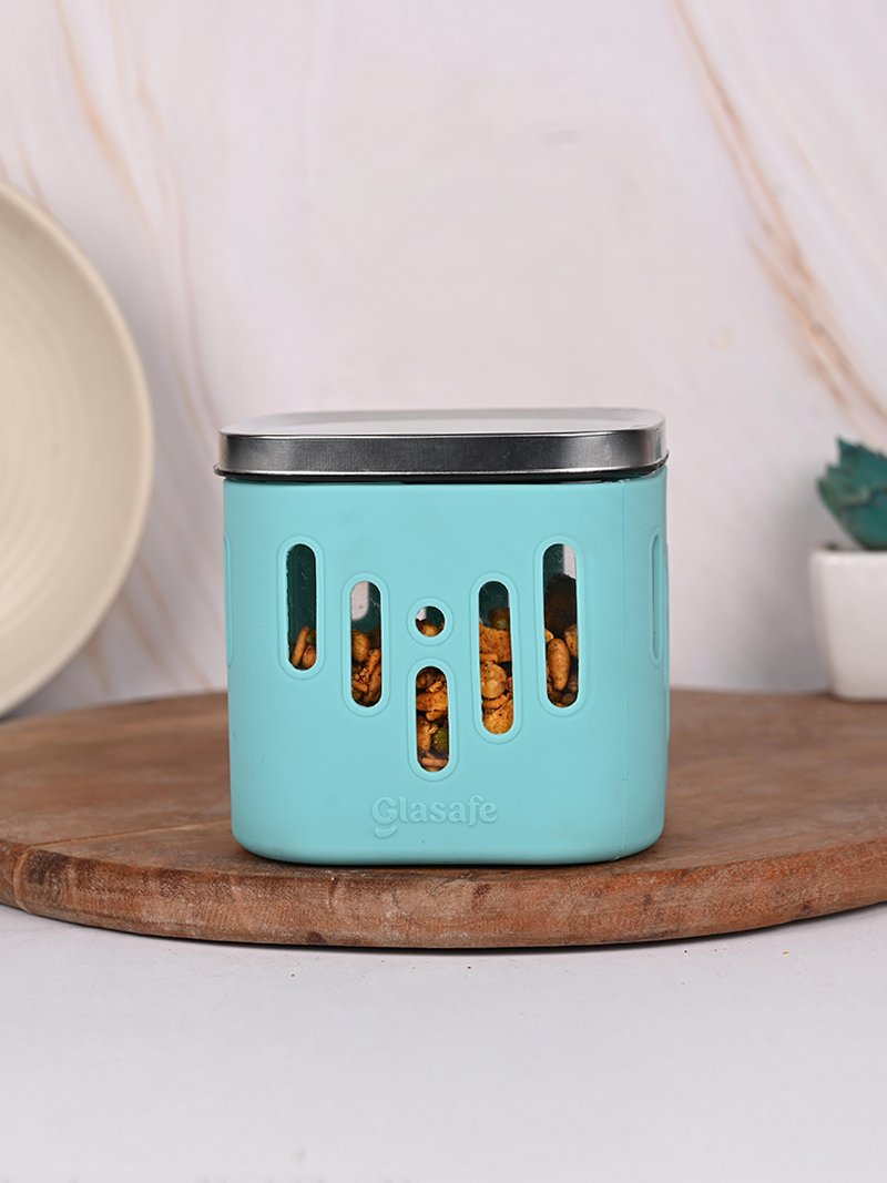 Glasafe The Snack Combo Set Of 4 (Container 600mlX4)