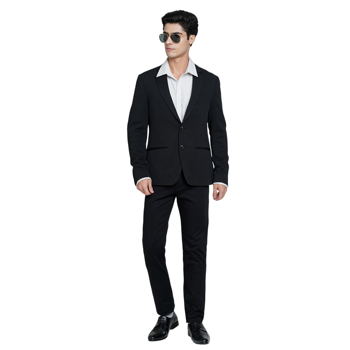 JCO Daniel Knit Blazer - Black
