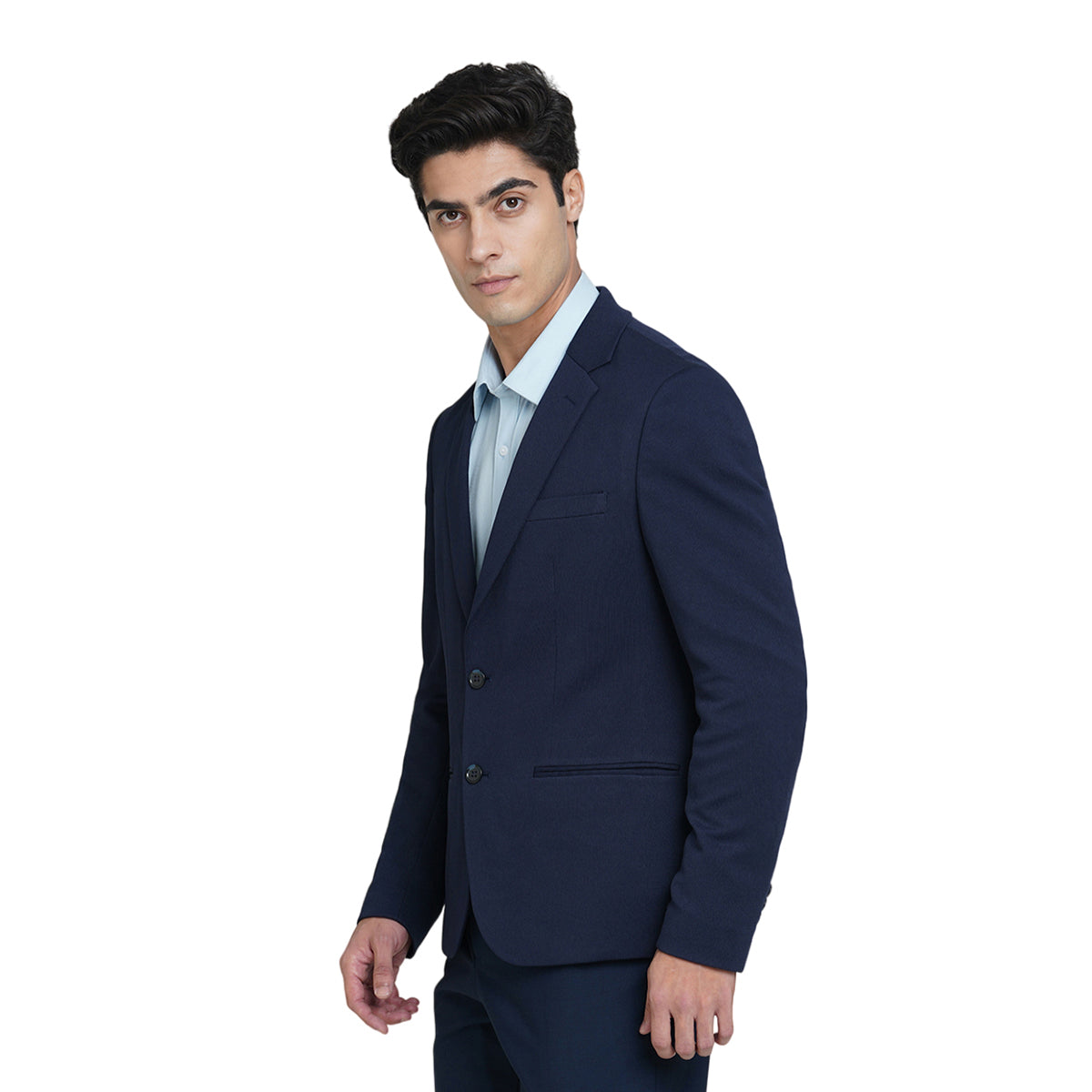 JCO Daniel Knit Blazer - Navy Blue