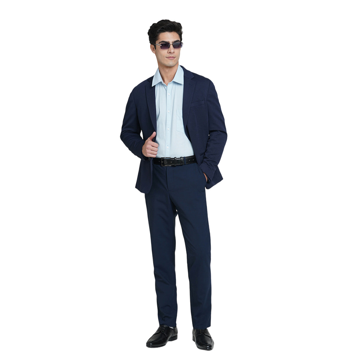 JCO Daniel Knit Blazer - Navy Blue