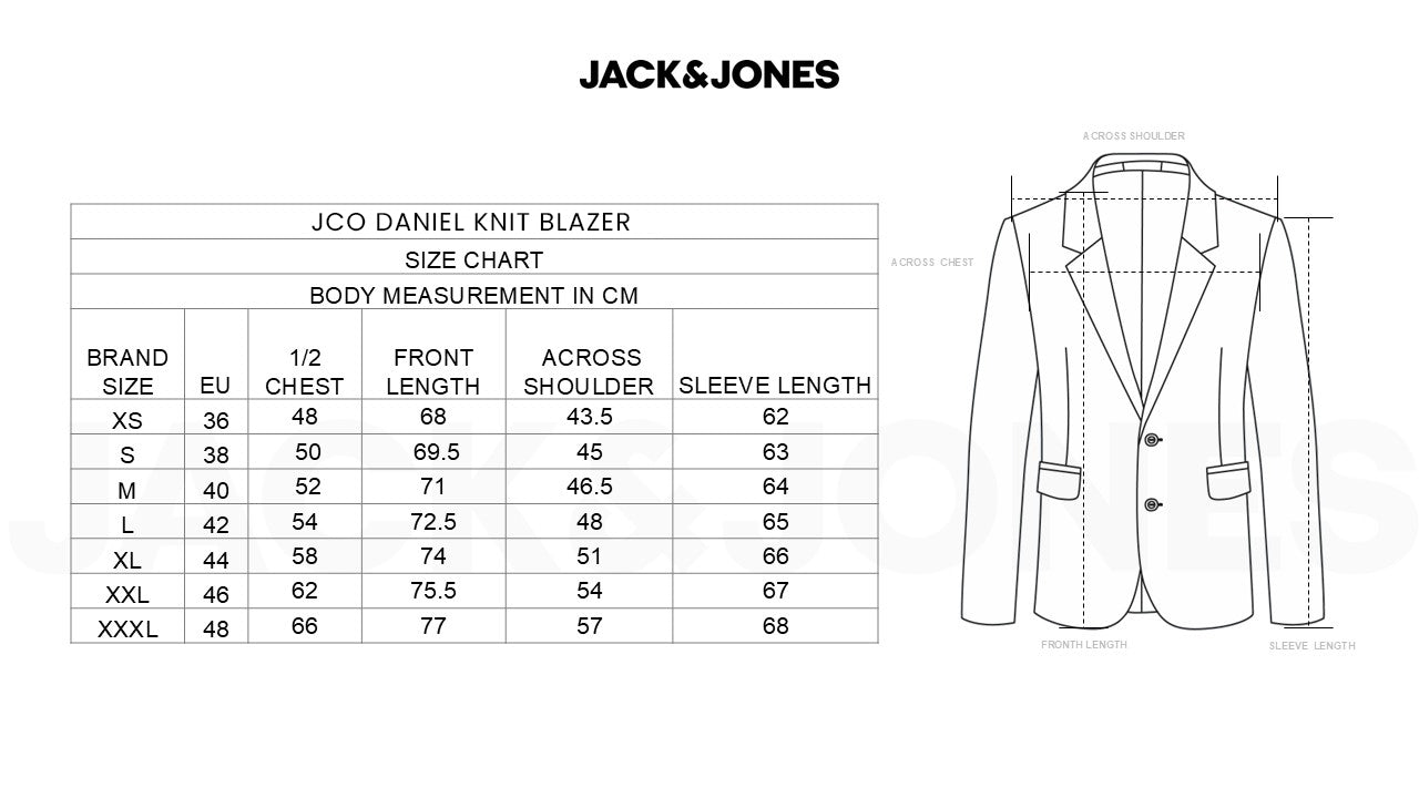Jack&Jones Daniel Knit Blazer - Navy Blue