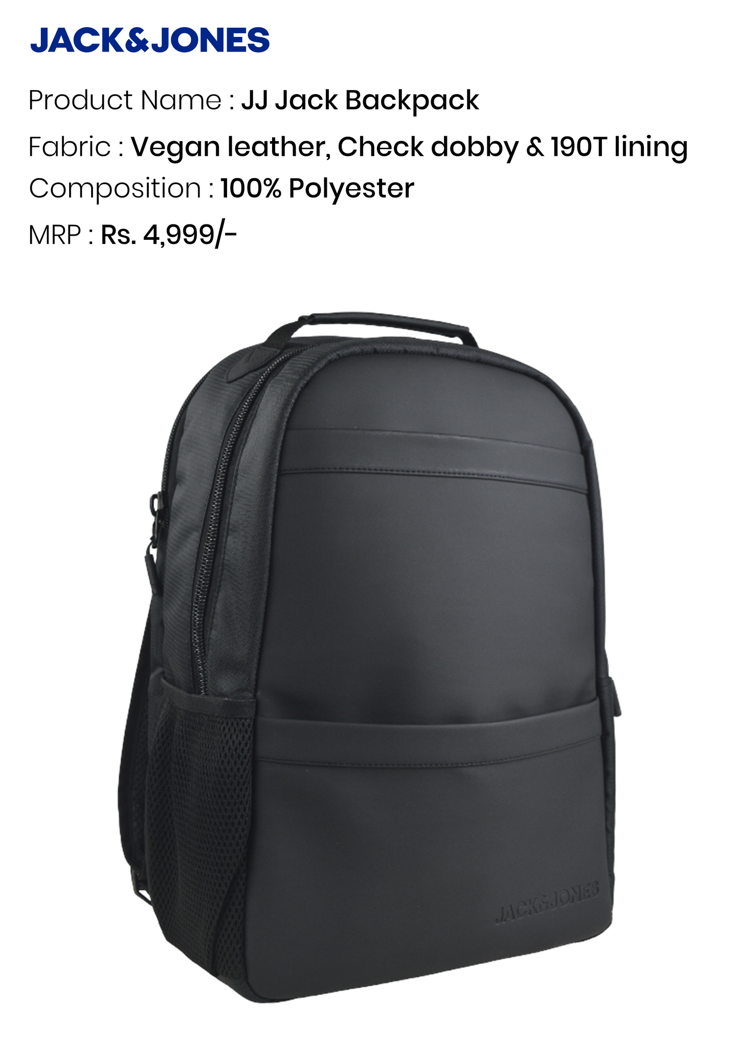 Jack&Jones - JJ Jack Backpack