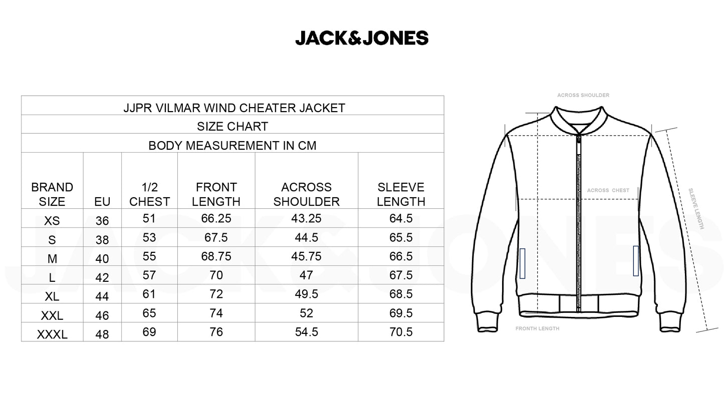 Jack&Jones Vilmar Windcheater Jacket - Black