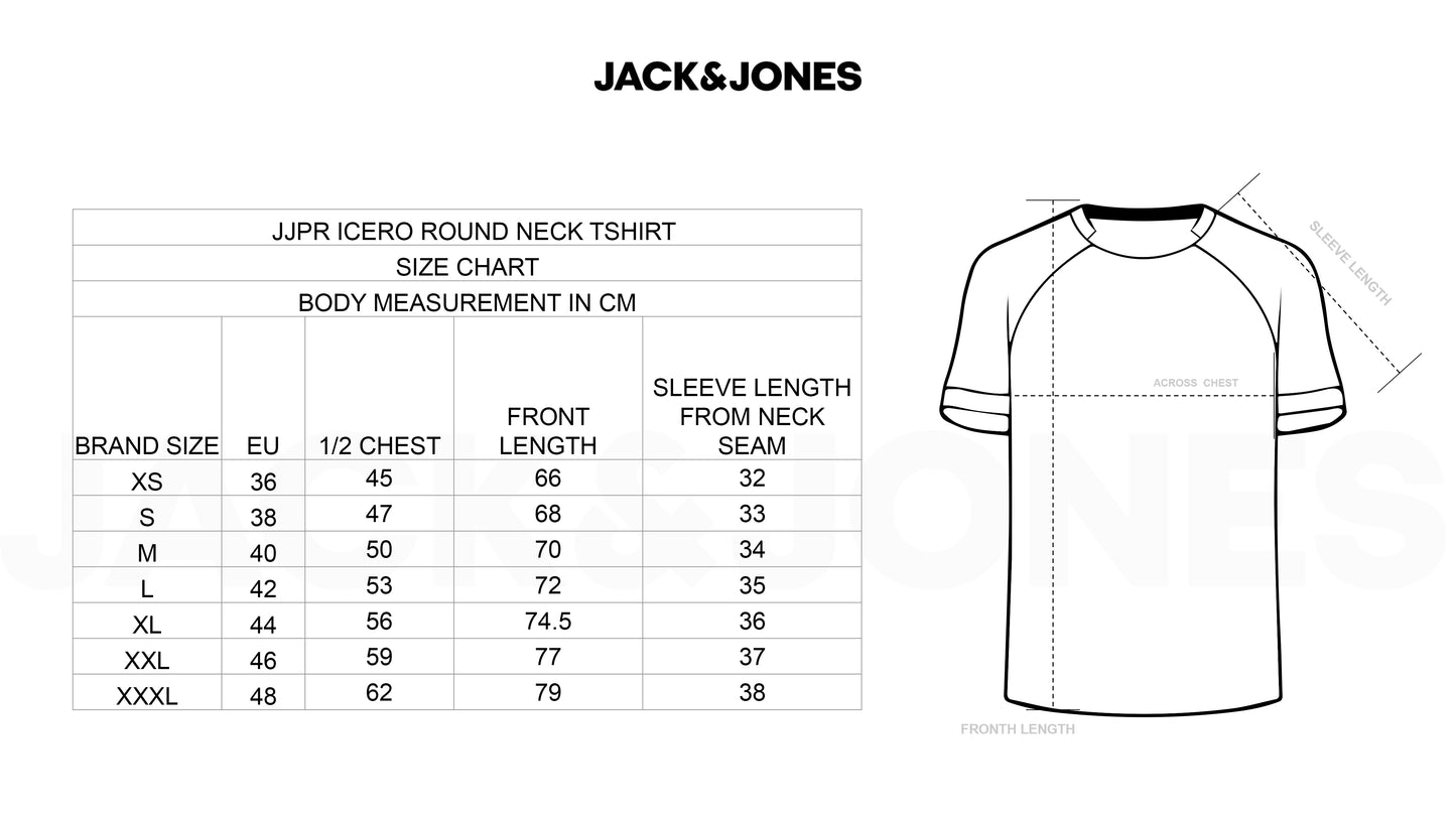 Jack&Jones - Icero Round Neck Tee - White
