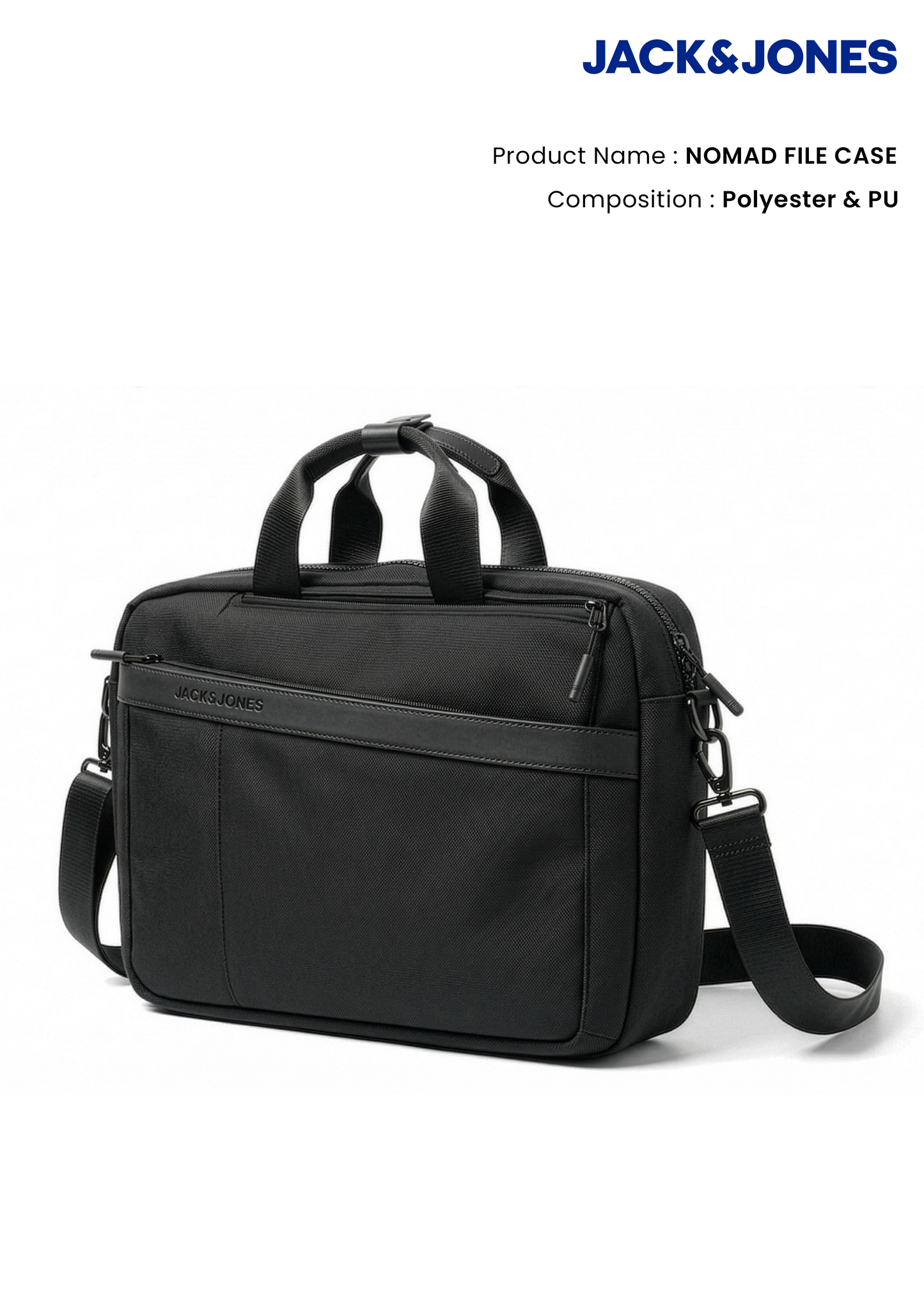 Jack&Jones Nomad Filecase - Black