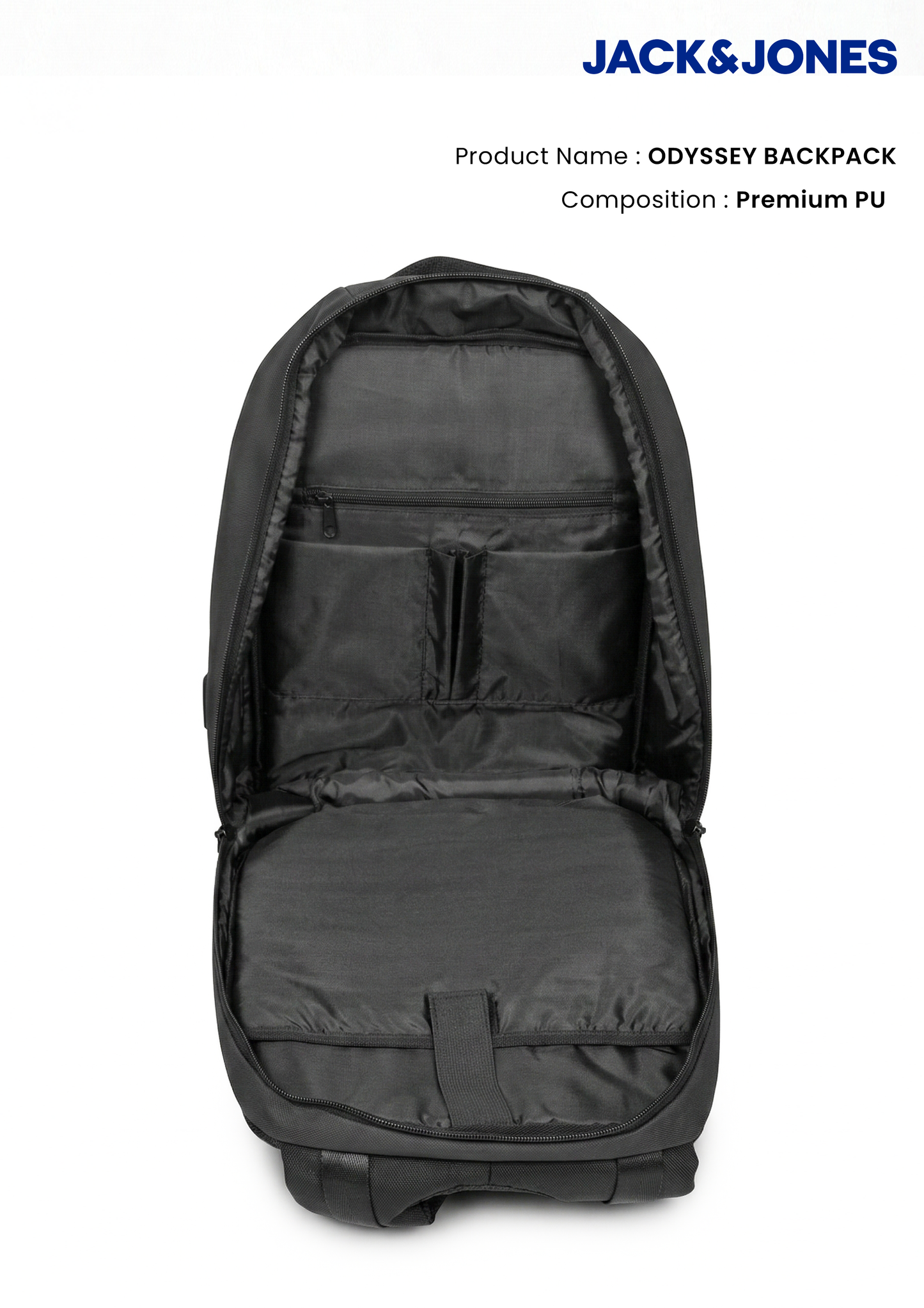 Jack&Jones Odyssey Backpack - Black