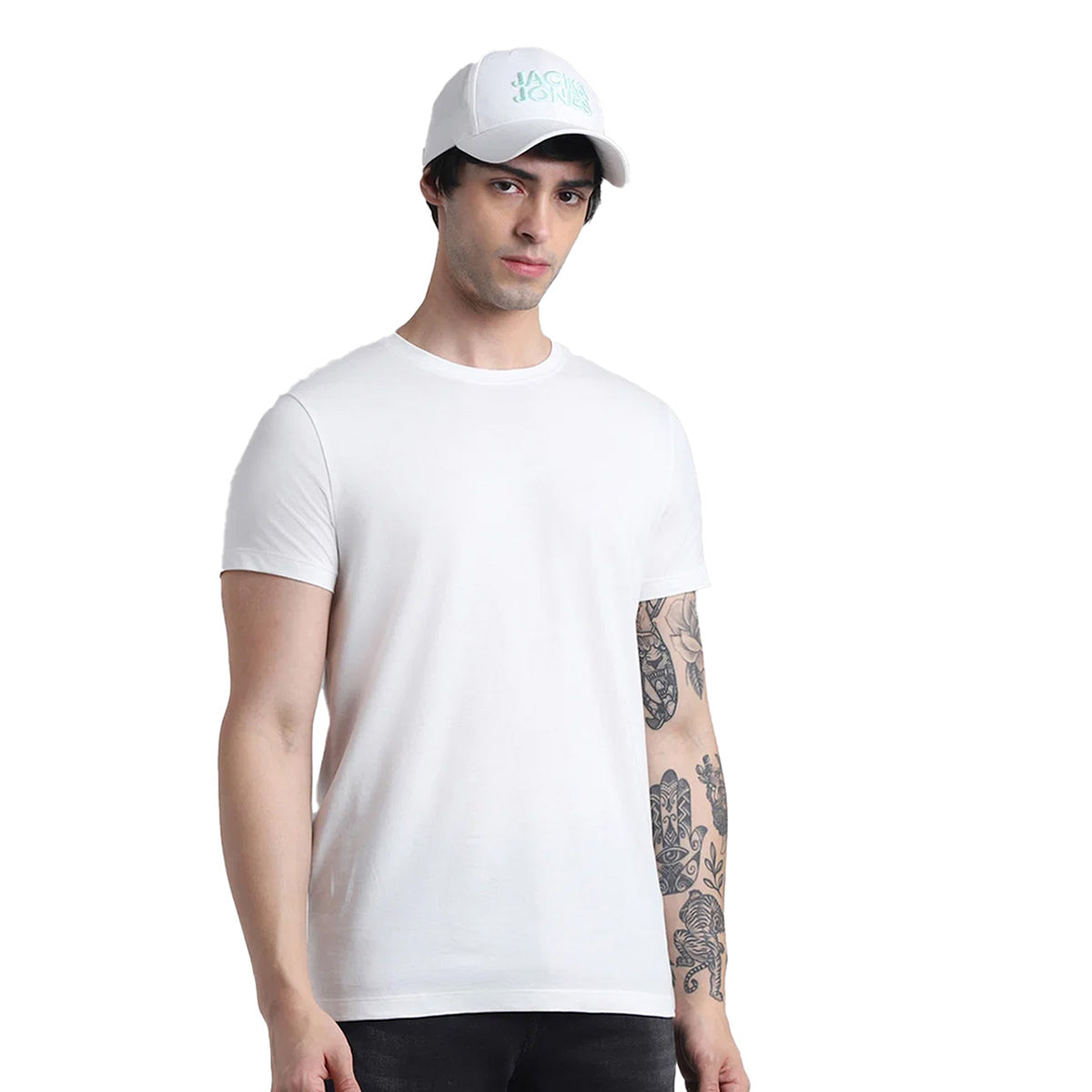 Jack&Jones Joren Round Neck Tee - White