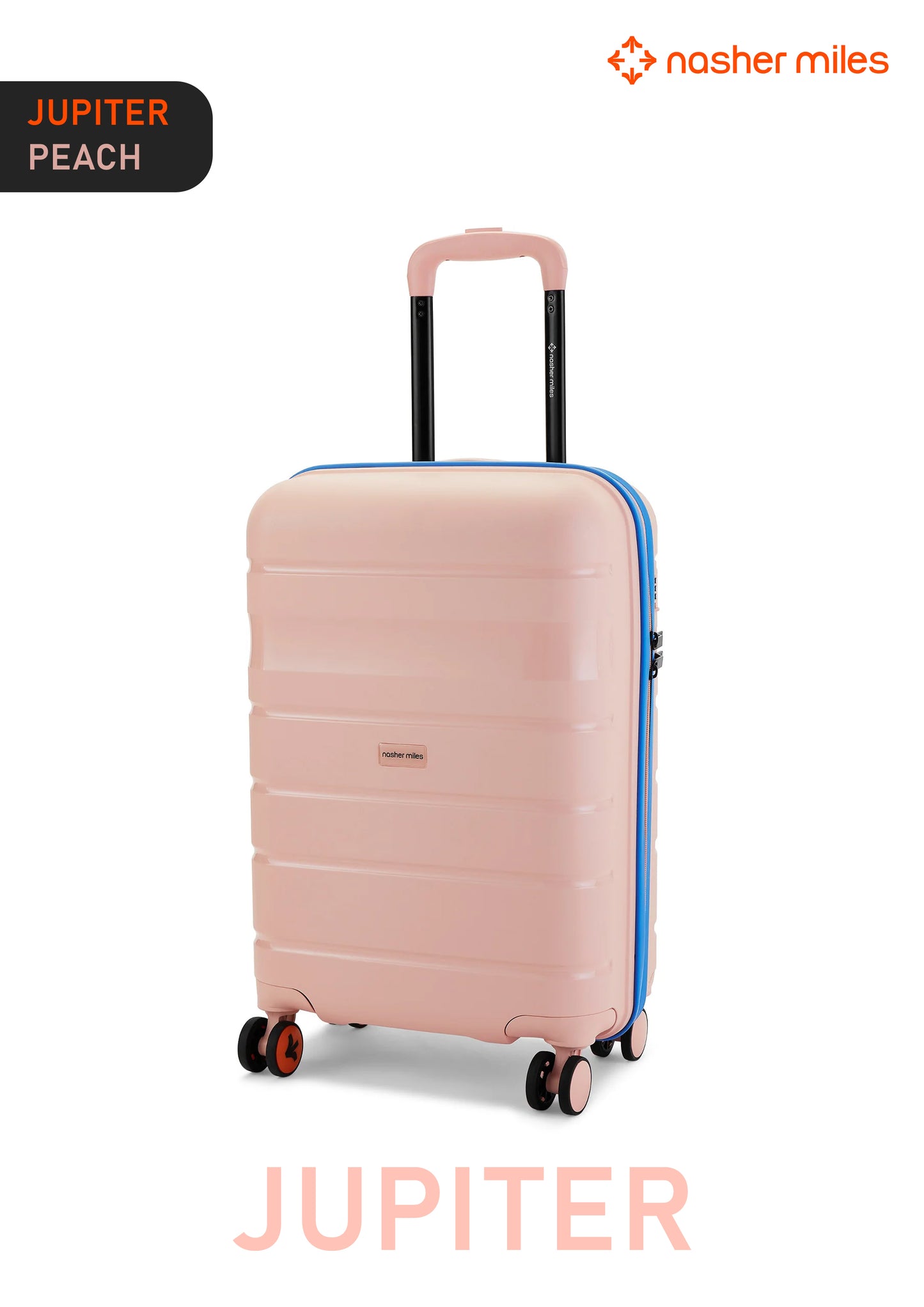 Nasher Miles Jupiter Luggage - Peach