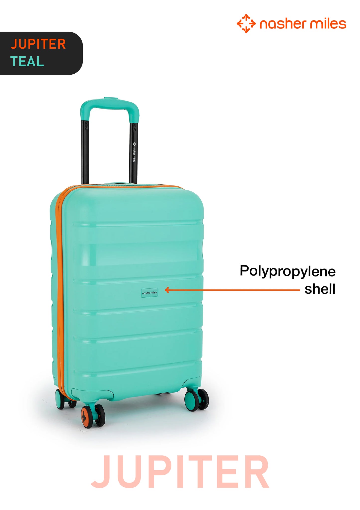 Nasher Miles Jupiter Luggage - Teal