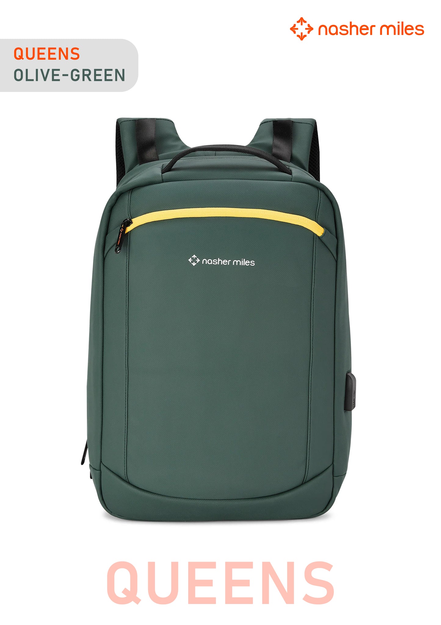Nasher Miles Queens Backpack- Olive Green
