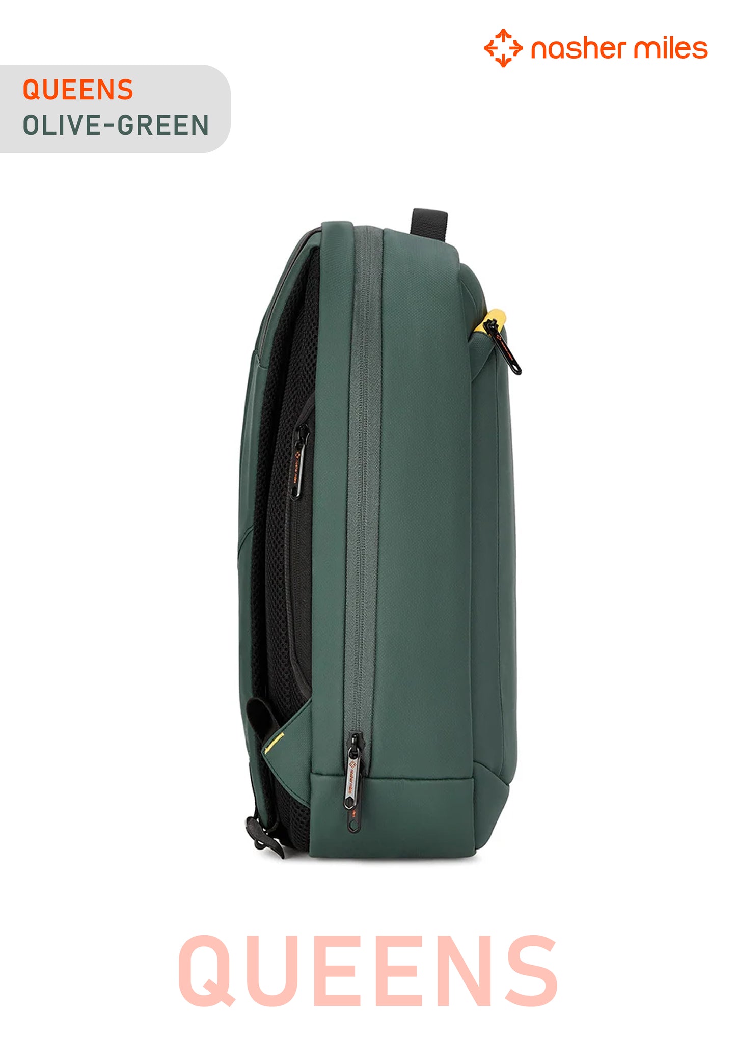 Nasher Miles Queens Backpack- Olive Green