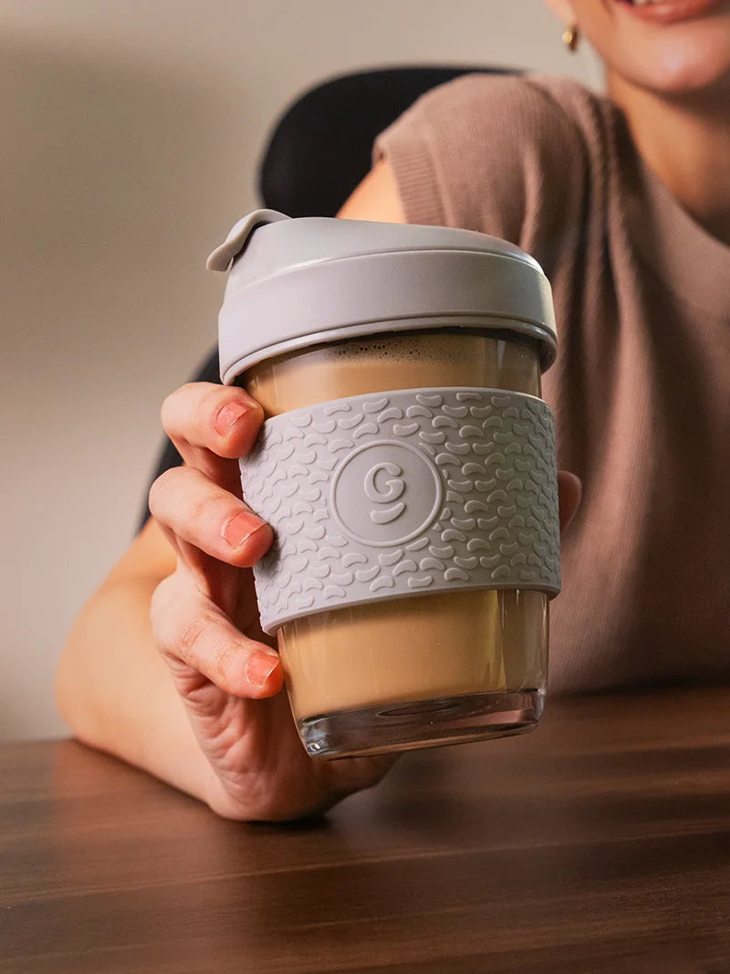 Glasafe Sipease 320ml - Coffee Mug (Soothing Slate)