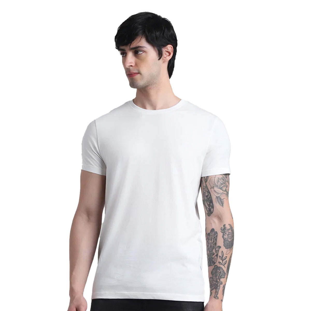 Jack&Jones Joren Round Neck Tee - White
