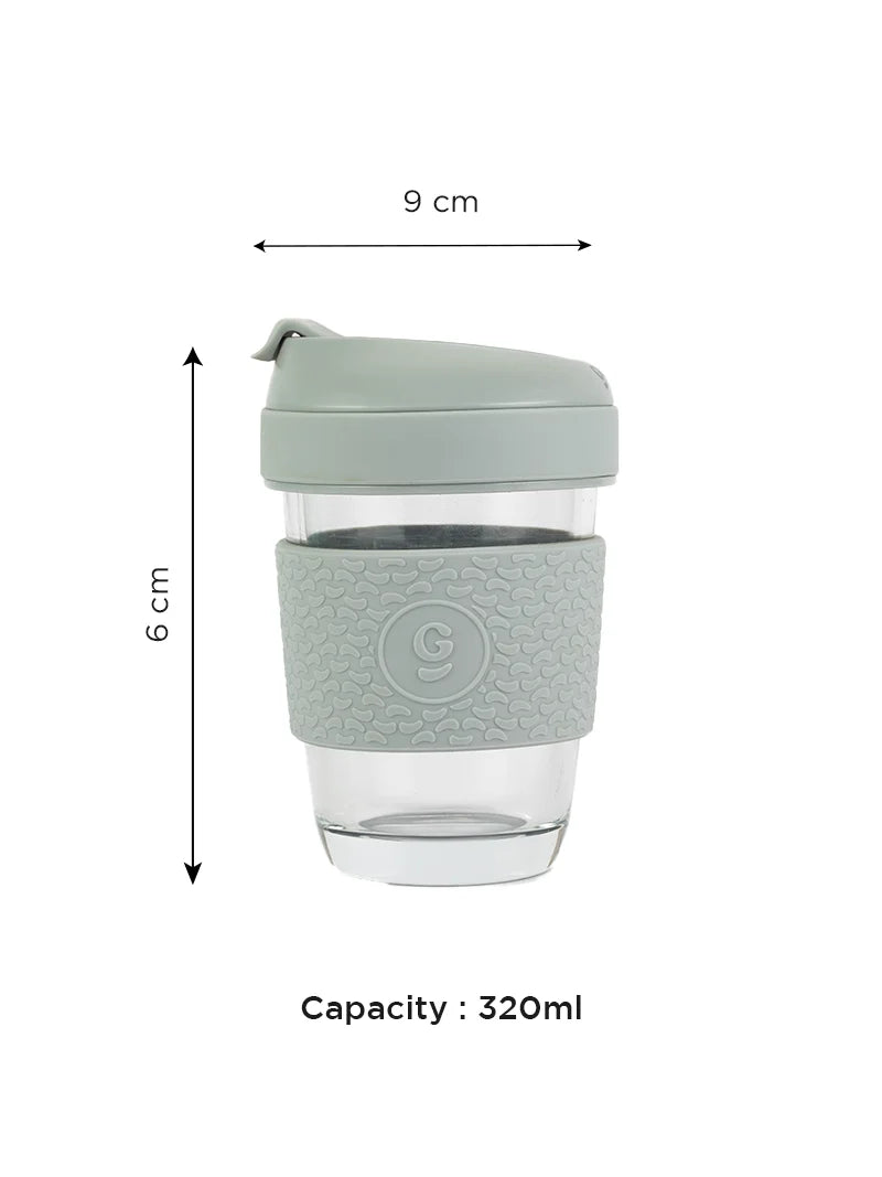 Glasafe Sipease 320ml - Coffee Mug (Soothing Slate)