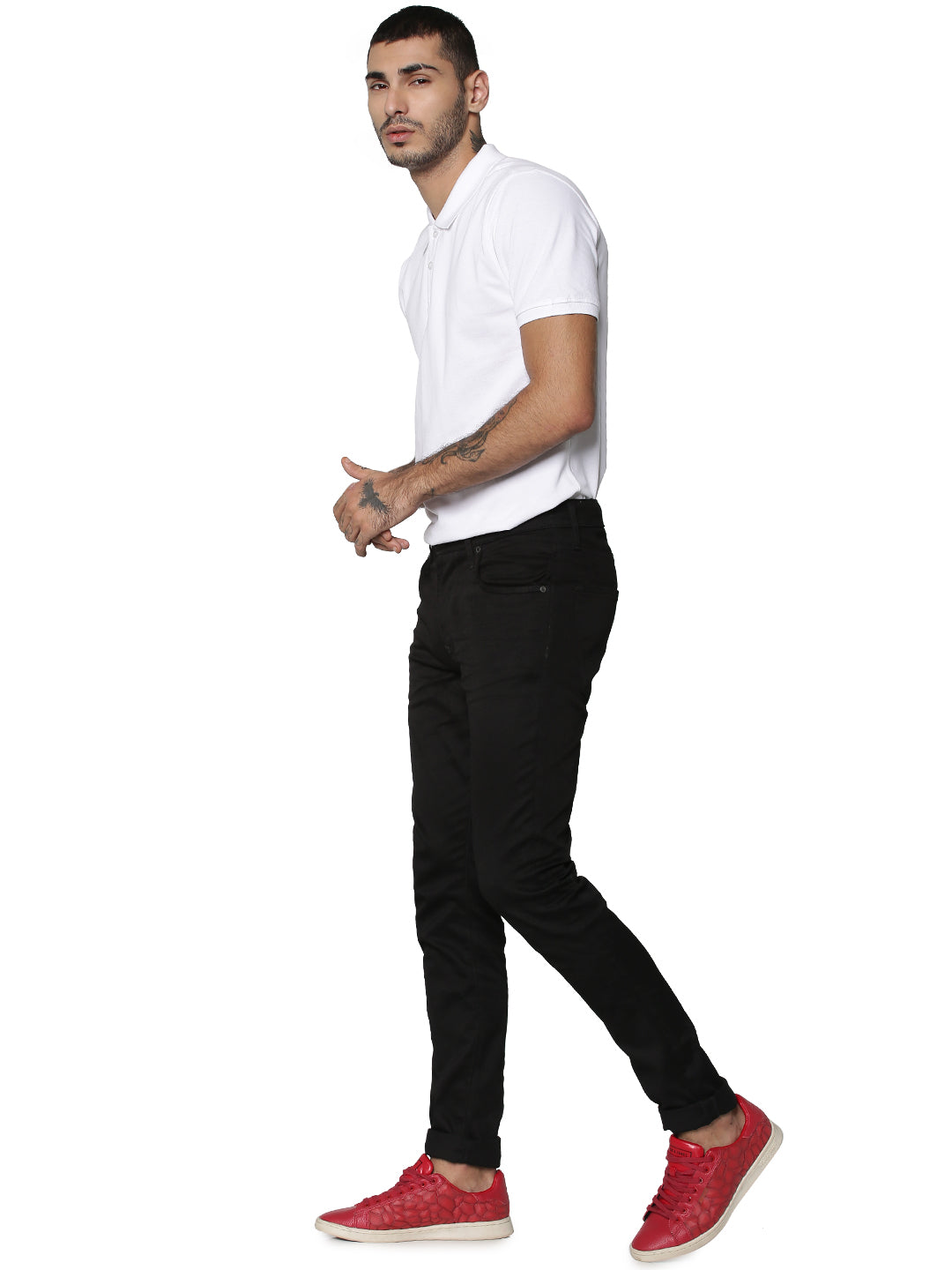 Jack&Jones Solid/Plain Polo - White