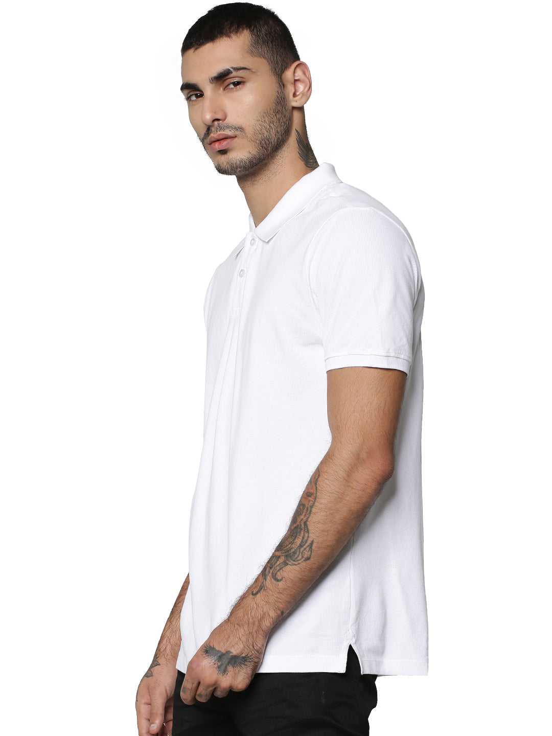 Jack&Jones Solid/Plain Polo - White