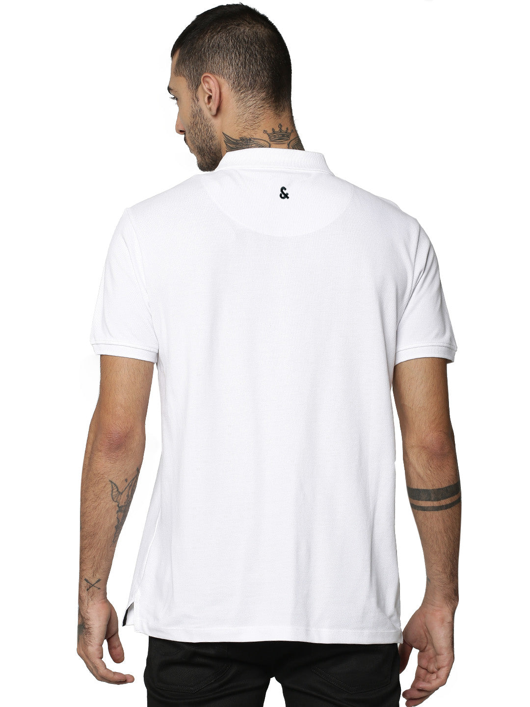 Jack&Jones Solid/Plain Polo - White