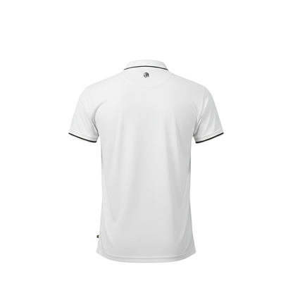 Turtle Oxford Polo - White