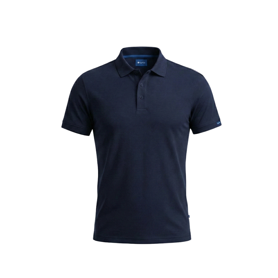 Turtle Wellington Polo - Navy Blue