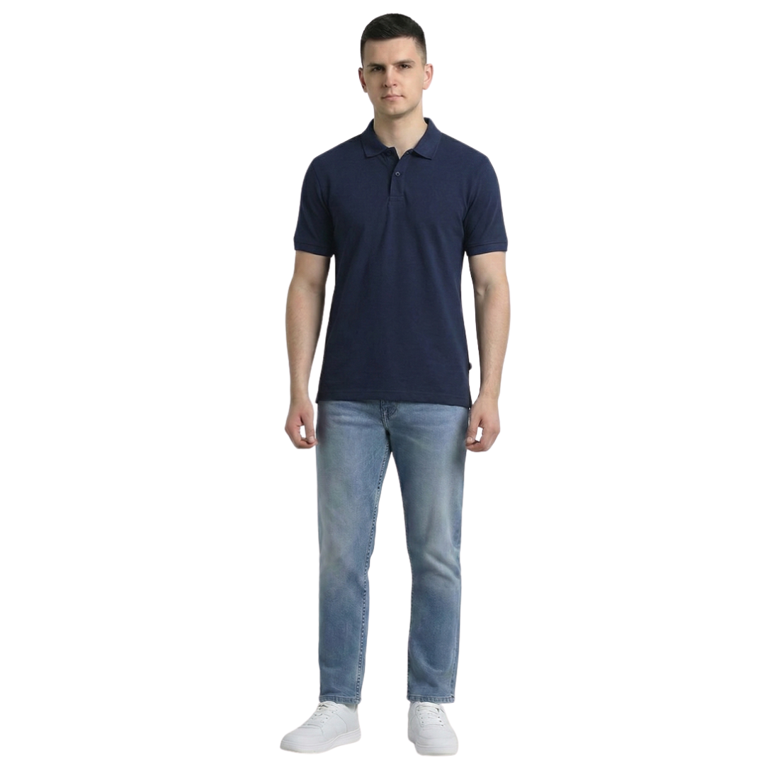 Turtle Wellington Polo - Navy Blue
