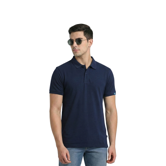 Turtle Wellington Polo - Navy Blue