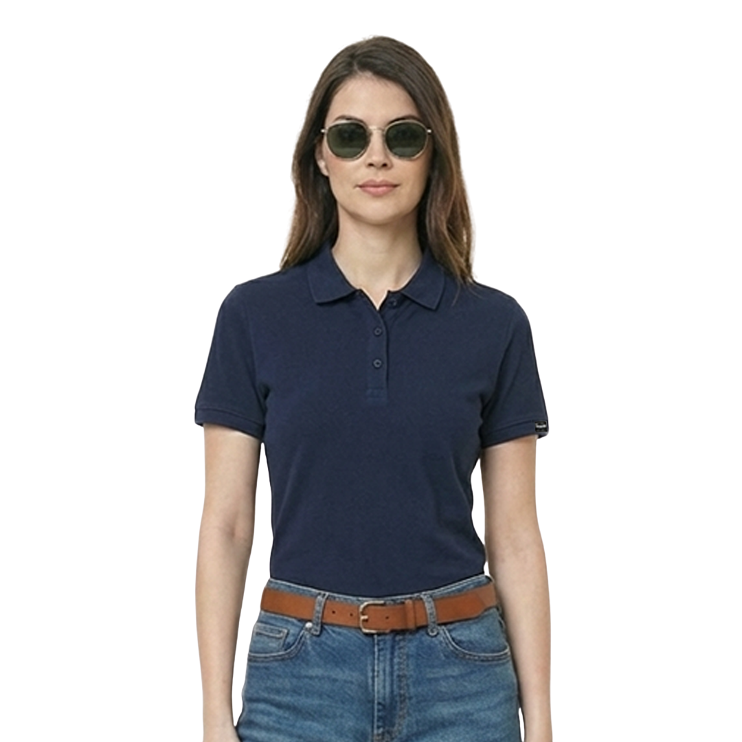 Pepe Jeans Ella Polo - Navy Blue