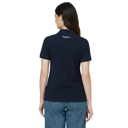 Pepe Jeans Ella Polo - Navy Blue