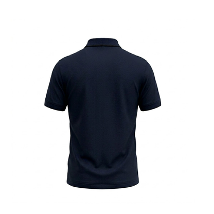 Turtle Cotton Flex Polo - Navy Blue
