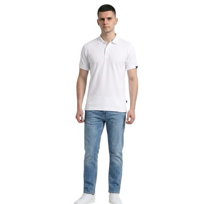 Turtle Hamilton Polo - White