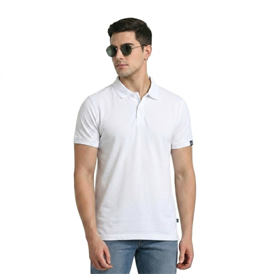 Turtle Hamilton Polo - White