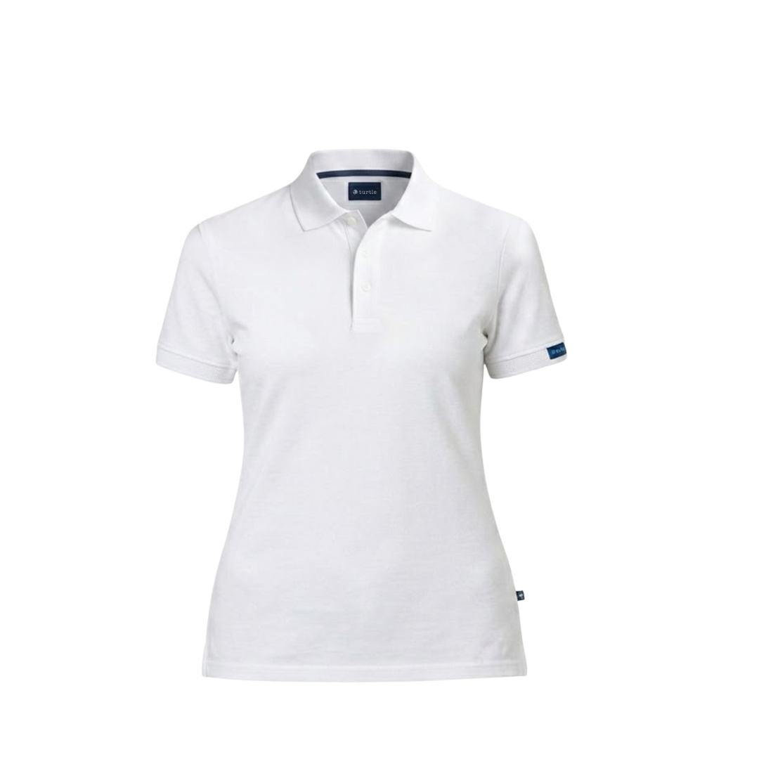 Turtle Havana Polo - White