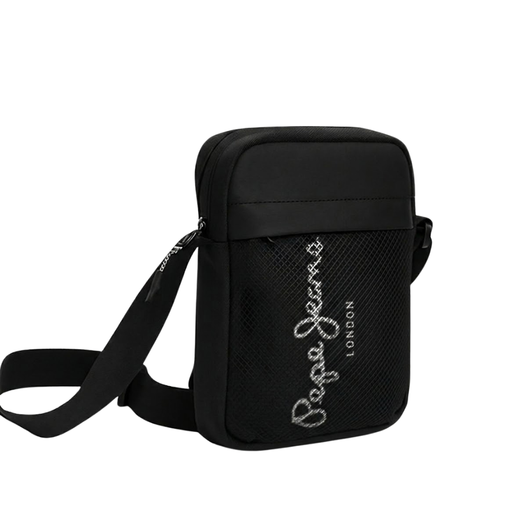 Pepe Jeans Miami Sling Bag - Black