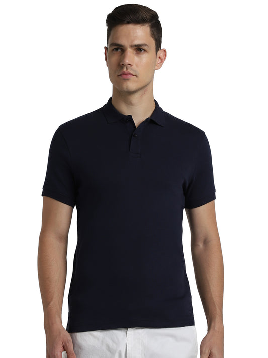 Jack&Jones - Interlock Polo - Navy Blue