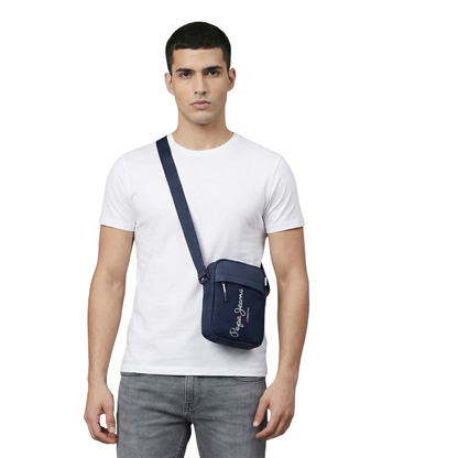 Pepe Jeans Miami Sling Bag - Navy