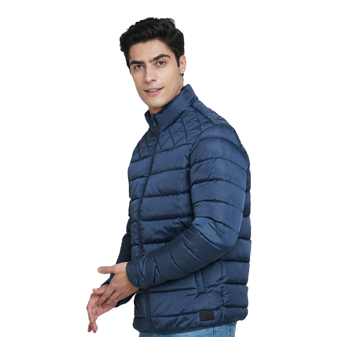 Jack&Jones Kornard Puffer Jacket - Navy Blue