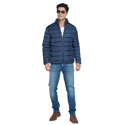 Jack&Jones Kornard Puffer Jacket - Navy Blue