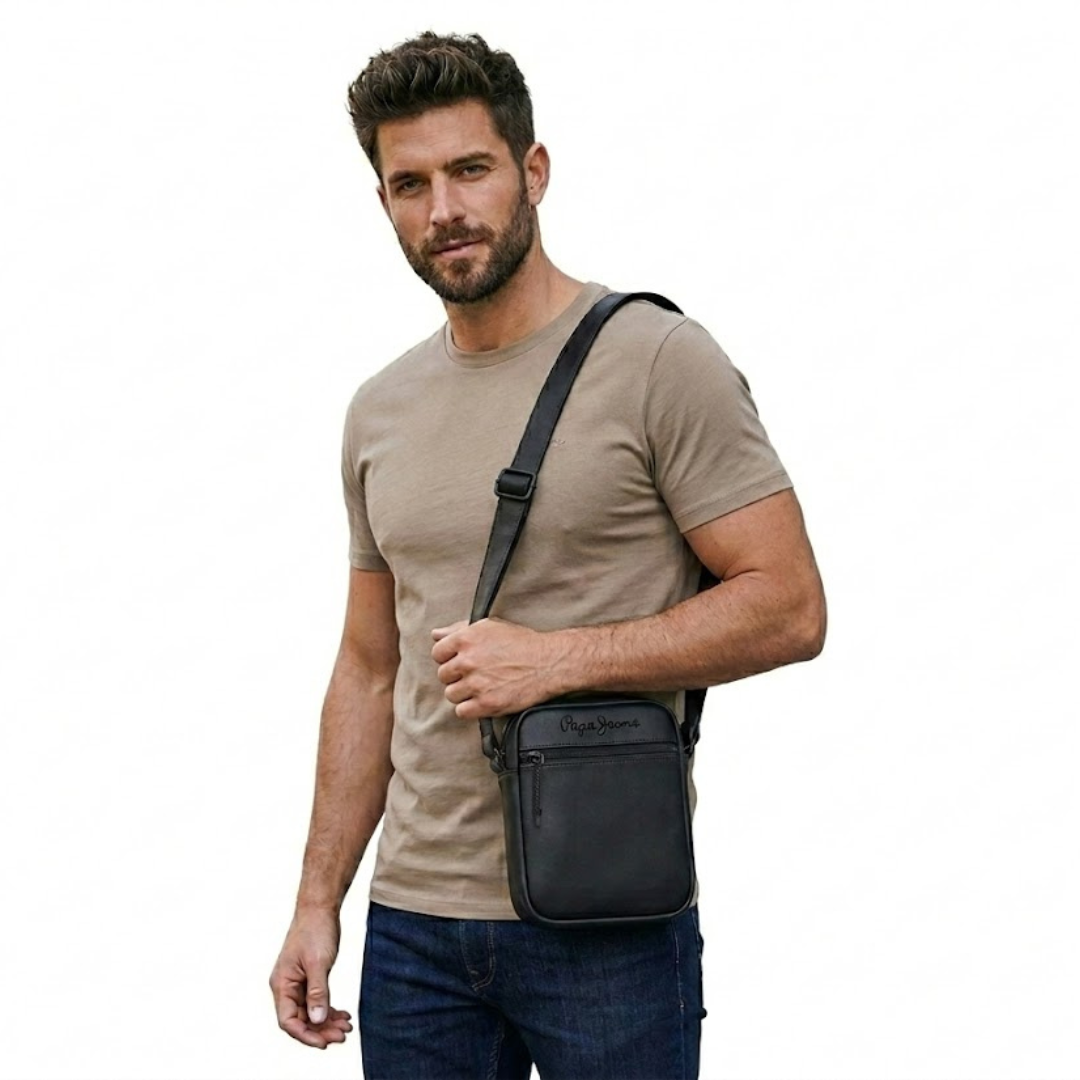 Pepe Jeans Boston Sling Bag - Black