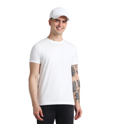 Turtle Auckland Round Neck Tee - White