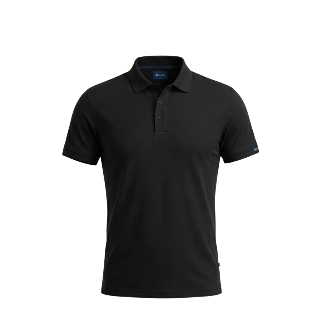 Turtle Hamilton Polo - Black