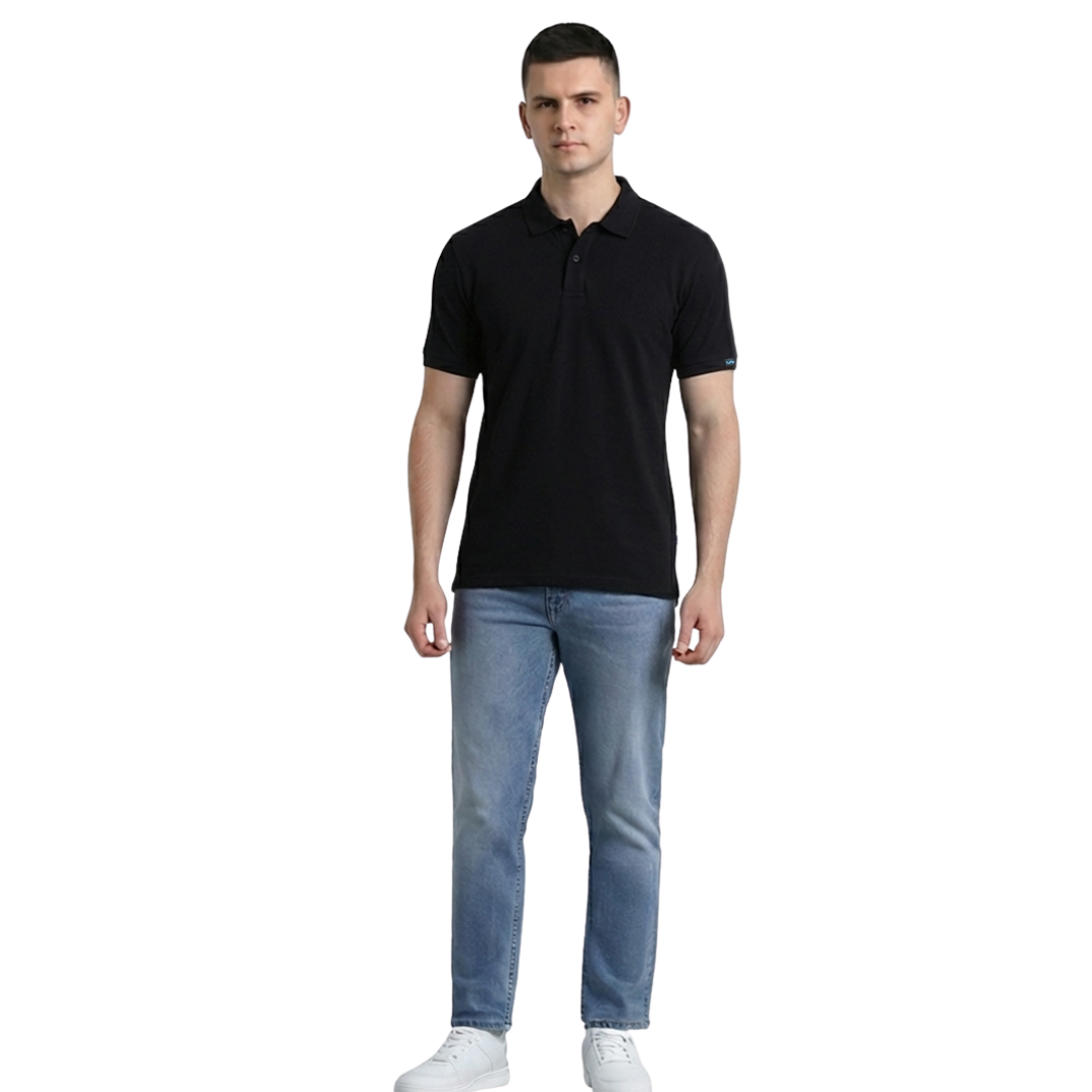 Turtle Hamilton Polo - Black