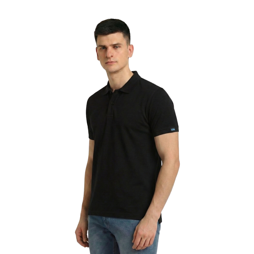 Turtle Hamilton Polo - Black