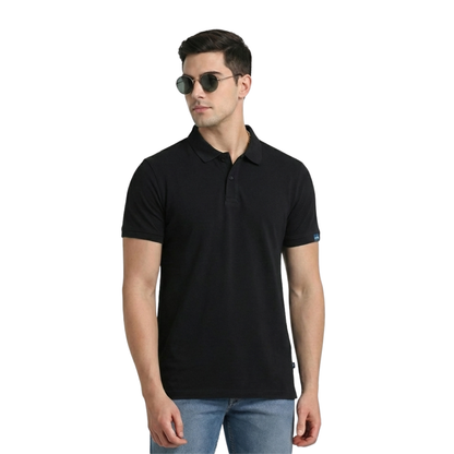 Turtle Hamilton Polo - Black
