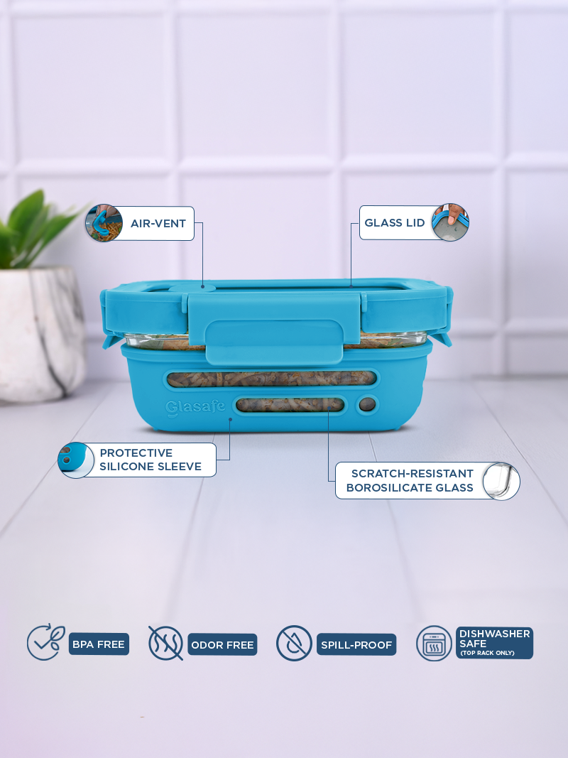 Glasafe Fresh Grip 370ml - Tranquil Teal